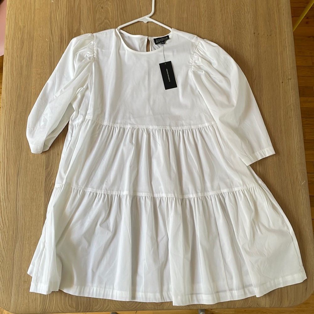 Danielle Bernstein for Macys cutie white dress.